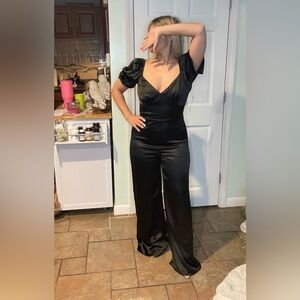 NWT Lulus Lustrous Looks Jumpsuit